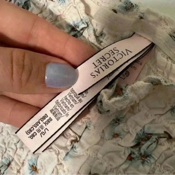 Victoria secret cottagecore floral off the shoulder ruched bralette L - Picture 5 of 5